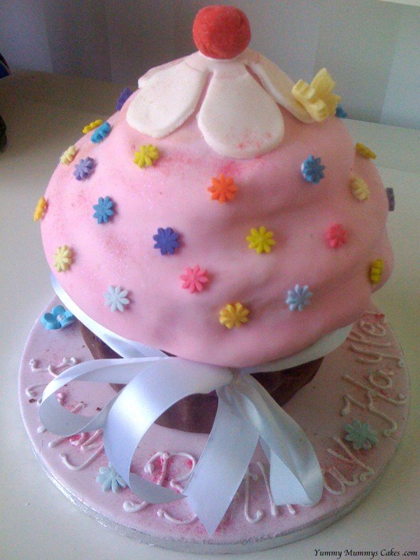 Giant cupcake